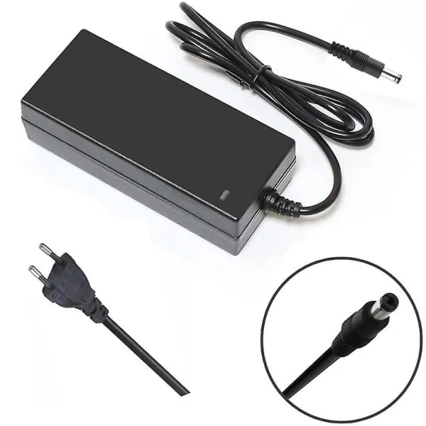 【NX】36v 2a Batteriladdare Utgång 42v 2a Laddare Ingång 100-240 Vac Litium Li-jon Li-poly Laddare Kompatibel med 10 Serie 36v Elcykel EU