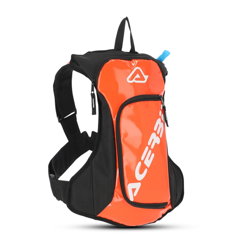 Mochila Acerbis Acqua Logo 5L Naranja/Blanco