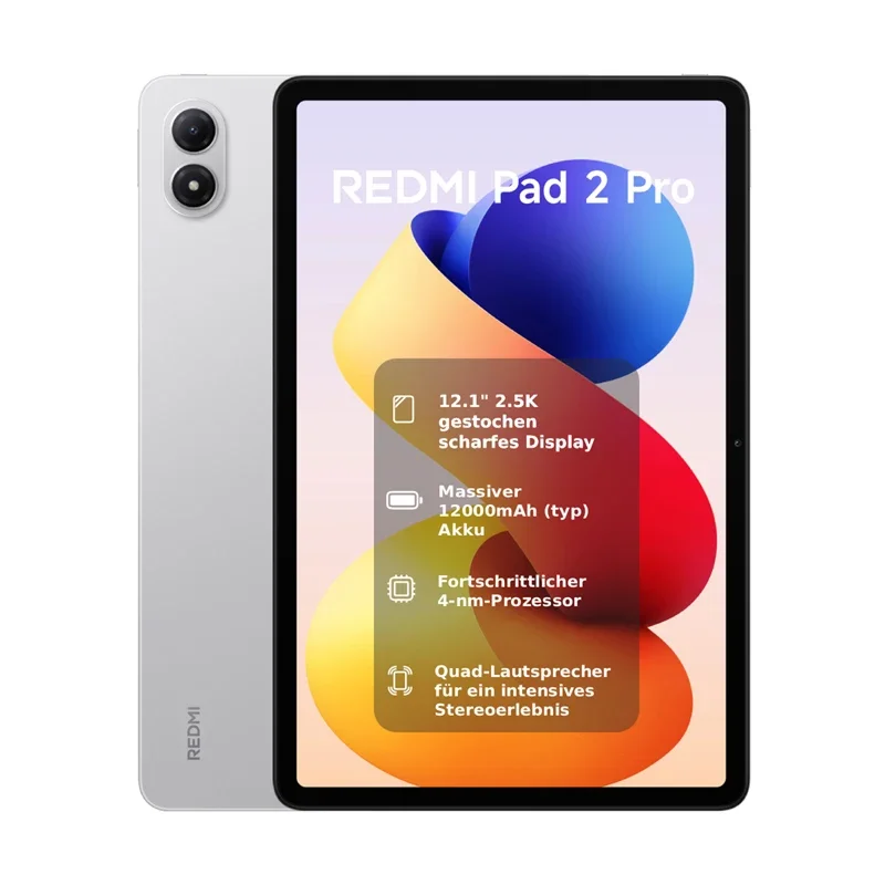 AliExpress - Xiaomi Redmi Pad 2 Pro Wifi Global Version Tablet 8GB 256GB Snapdragon 7s Gen 4 Processor 120Hz Refresh Rate Xiaomi HyperOS 2 Xiaomi 