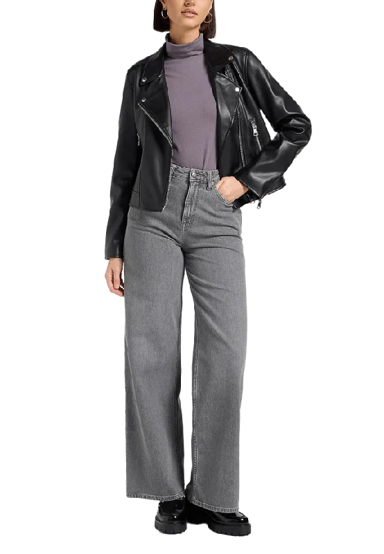 Lee Moto Jacket Jackor Dam Svart XS