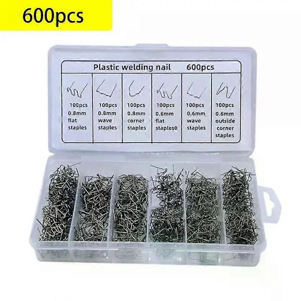 Plastsvetsning Stötfångare Lödstötfångare Reparationsjärn Klammer S Våg Klammer Varm Plastsvets Värmepistol Varmhäftverktyg
