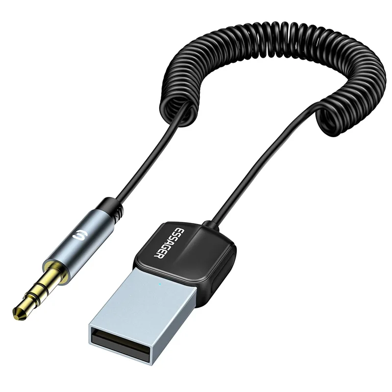 AliExpress - Essager USB Bluetooth 5.0 Receiver Aux Bluetooth Adapter für Auto 3,5 mm Klinke Lautsprecher Auto Freisprecheinrichtung Auto Audio Musik 