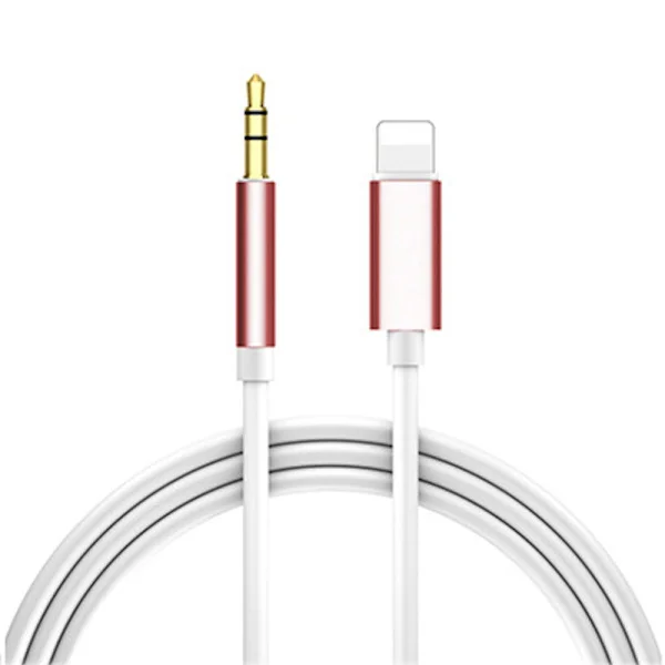 För iPhone Aux-kabel Aux-kabel för bil Apple till 3,5 mm Aux-kabel - 1 m