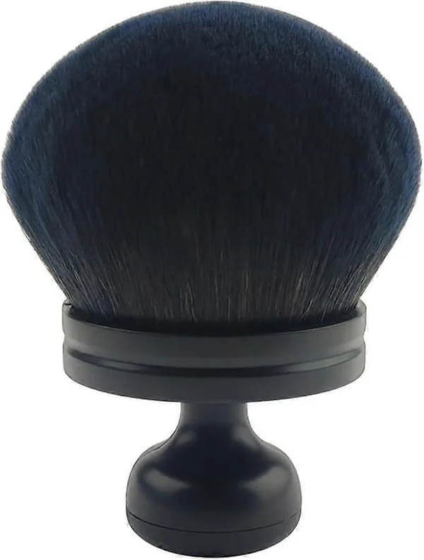 Ekstra Stor Kropsmakeupbørste Til Ben & Bronzer Solcreme Applikator Foundation Oval Med Taske Guld Svamp [DB]