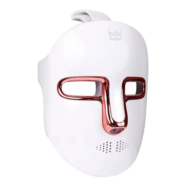 Avanceret 7 Farve LED Lysterapi Maske Skønhedsapparat til Hjemmet Til Opstramning af Hud i Ansigts- og Halsområdet Anti-Aging Løsning