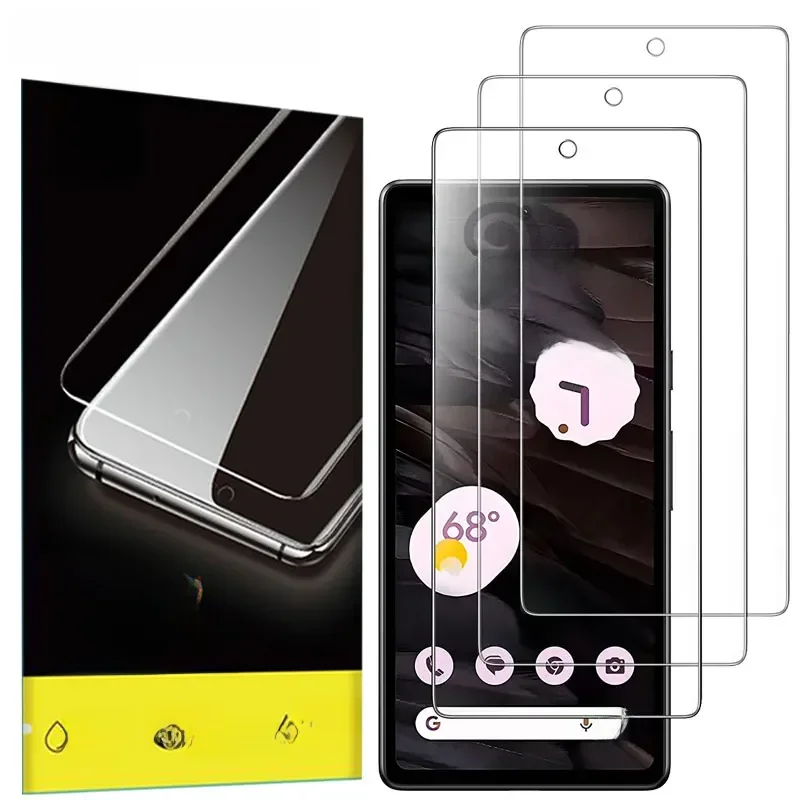 AliExpress - Protecteur d'écran en verre trempé entièrement transparent, pour Google Pixel 8 Pro 7A 6A 7 6 8A 9A 9 Pro XL, verre de protection Anti-