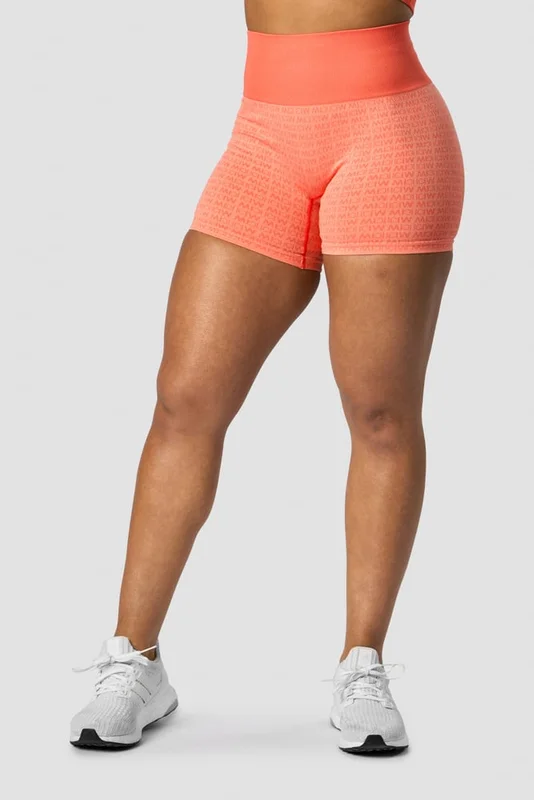 ICANIWILL - Signature Seamless Shorts Peach - Shortsit - Naiset - Treenivaatteet ICIW:ltä