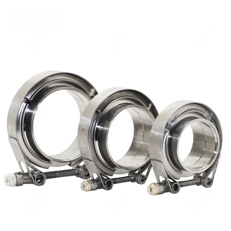AliExpress - Eplus Auto V-Band-Klemme aus Edelstahl 304, Turbo-Auspuffrohr, V-Band-Klemme, männlich, weiblich, Flansch, V-Klemme-Kits, universell