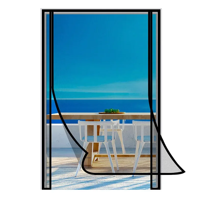 AliExpress - Dtgj Magnetic Mesh Gate Mosquito Mesh insectifuge Gate Mesh open from Side 2 taille de fermeture automatique peut être adapté aux besoins