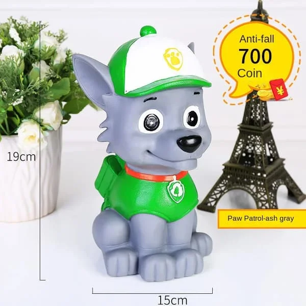【BQ】Paw Patrol Chase Skye Lille Sparegris Søde Mønt Pengekasser Opbevaring Legetøj Børn Drenge Piger Sparekasse Boligindretning Børnegaver