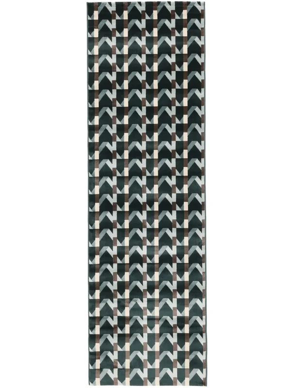 Pilar Blue Runner Rug Small Oeko-Tex