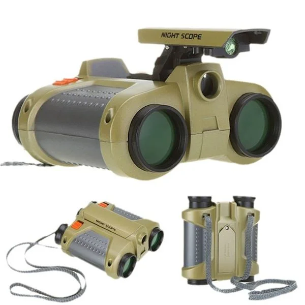 Børnenes Nattesyn 4x30 Kikkert Teleskop Professionel Fokusering Nattesyn Kikkert Teleskop Vandreture Camping Teleskop