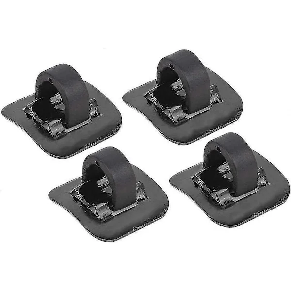 Cykelbremsekabelstyr, Mountainbike Racercykel Ramme C Spænde Adapter Clips Cykeltilpasningslinje Rør Clips Cykel (6 stk., Sort) cy