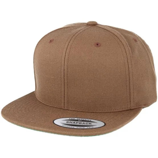 Cap Tan Snapback - Yupoong - Braun Snapback