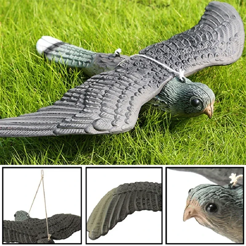 AliExpress - 3D Gefälschte Fliegende Falke Falke Vogel Repellent Decoy Schädlingsbekämpfung Garten Scarer Vogelscheuche Ornament Für Jagd Hof 
