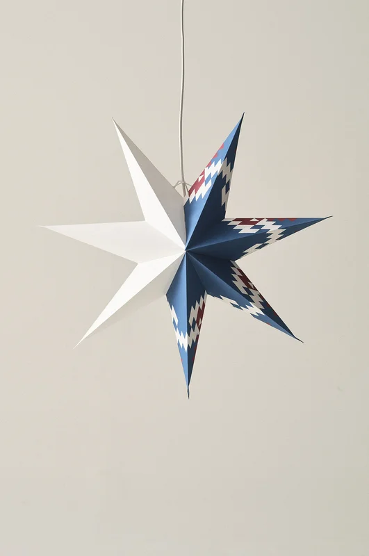 Jotex - Adventsstjerne ø 60 Cm Blå - SIRKAS - Køb Julestjerner hos Jotex