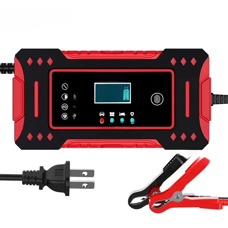 AliExpress - Chargeur de batterie de voiture Intelligent 6A 12V, unité de charge de batterie de voiture et de moto, réparation de batterie au plomb, 