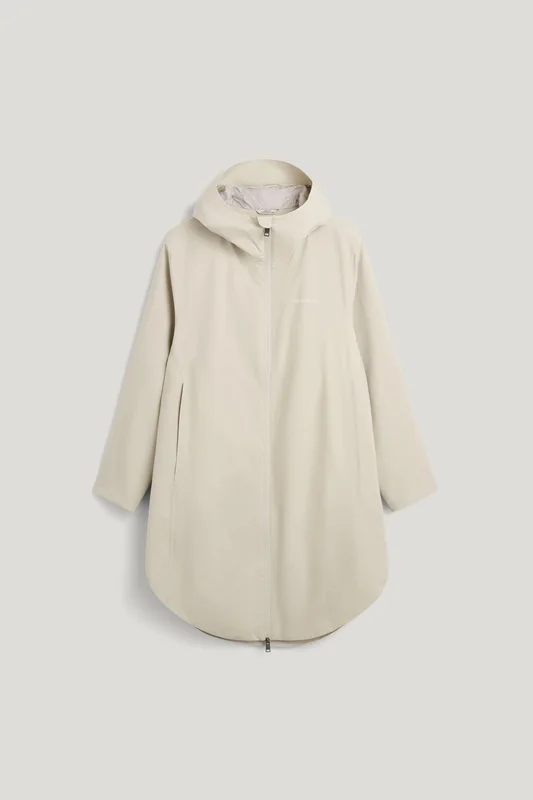 Tretorn Way Poncho Parka — Wasserfeste Jacke Damen — Beige | Oberbekleidung, Gummistiefel, Jacken & Regenbekleidung für Damen, Herren & Kinder