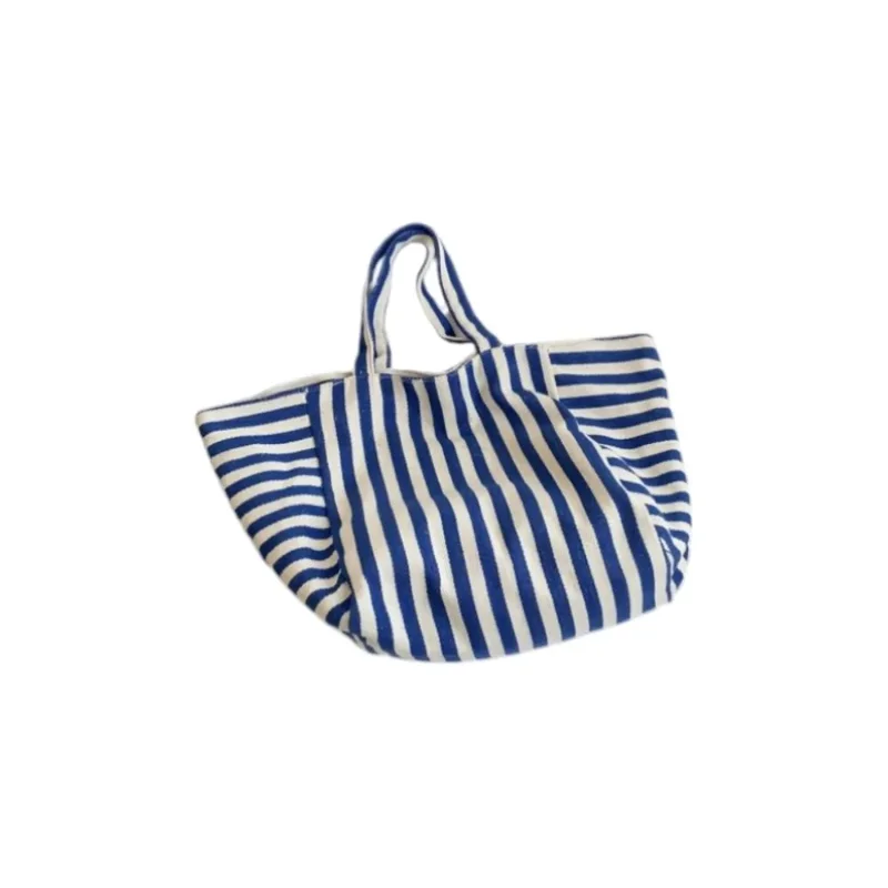 AliExpress - Sac à bandoulière en toile rayée, sac de shopping noir/bleu/rouge, sac à main en feutre, pochette d'épaule, sac à bandoulière en tissu 