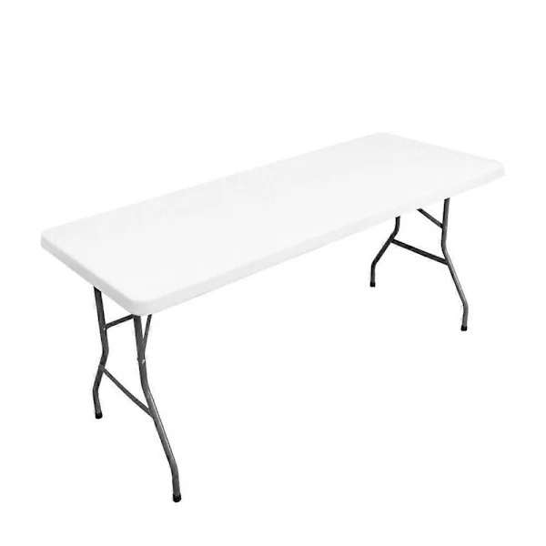 Foldable Picnic Tablecloth Washable Table Cover Premium Patio Tablecloth Rectangular Tables white