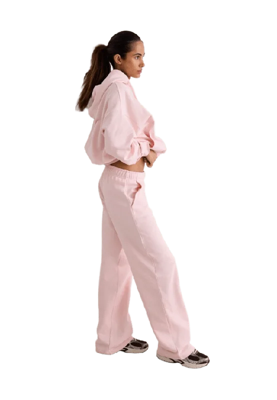aim'n Chunky Terry Sweatpants Mjukisbyxor Dam Rosa M