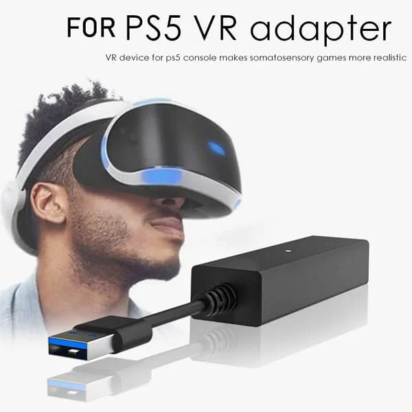 Kameraadapter til Playstation 5 PS4 VR Converter Kabel