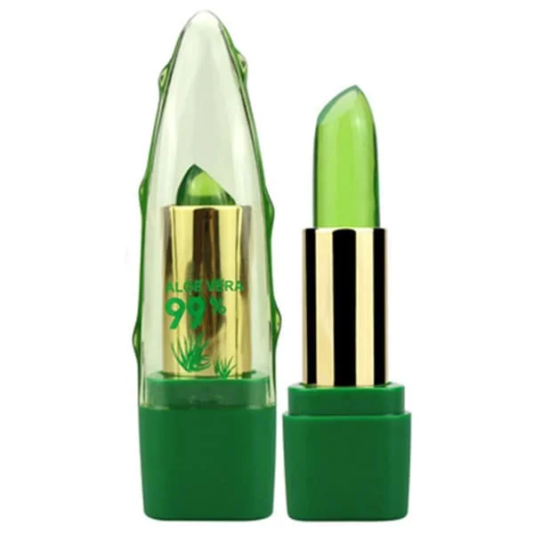 Aloe Vera Lipstick Long-lasting Color-changing Lipstick Nourishing Lip Balm Moisturizing Lip Gloss Lip Care Beauty Cosmetics