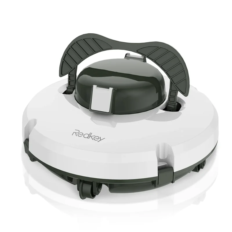 AliExpress - Redkey S100 Kabelloser Roboter-Poolreiniger 130 Min. Laufzeit 100 m2 Mit zwei Motoren und Selbstparkfunktion, 5200mAh Akku für 