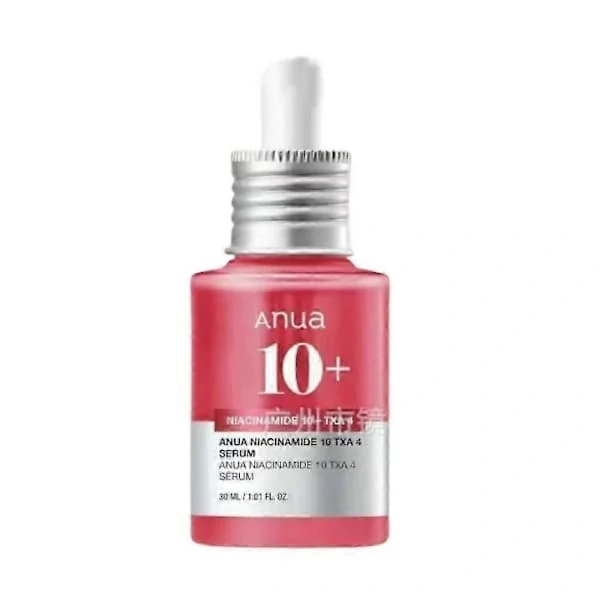 Anua Højkvalitets Syre 10 Niacinamid Serum 30ml, velegnet til sensitiv og kombineret hud, 2025 Rød.