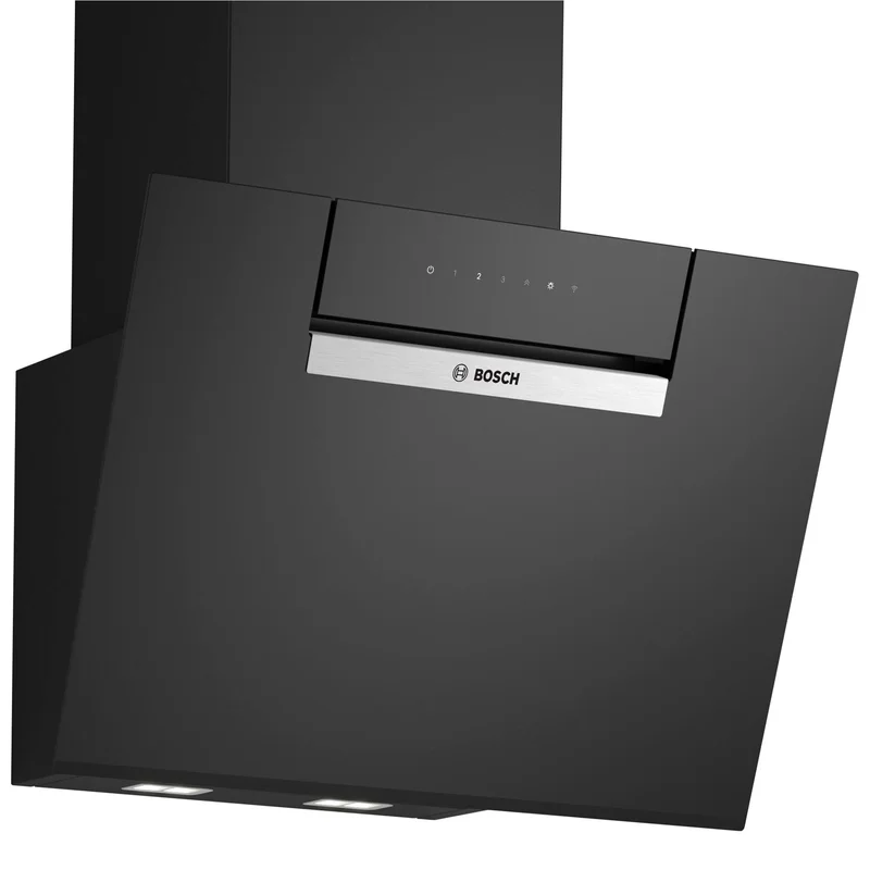 Bosch DWK67FN60 Serie 4 vägghängd köksfläkt 60 cm, svart | Vitvaror > Köksfläkt | Bagaren och Kocken