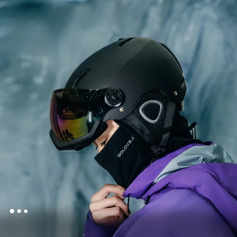AliExpress - Horntour 2024 Skihelm mit Schutzbrille, warmer Helm ABC+EPS, hochwertiger Skihelm, Outdoor-Sport, Ski-Skateboard-Helm
