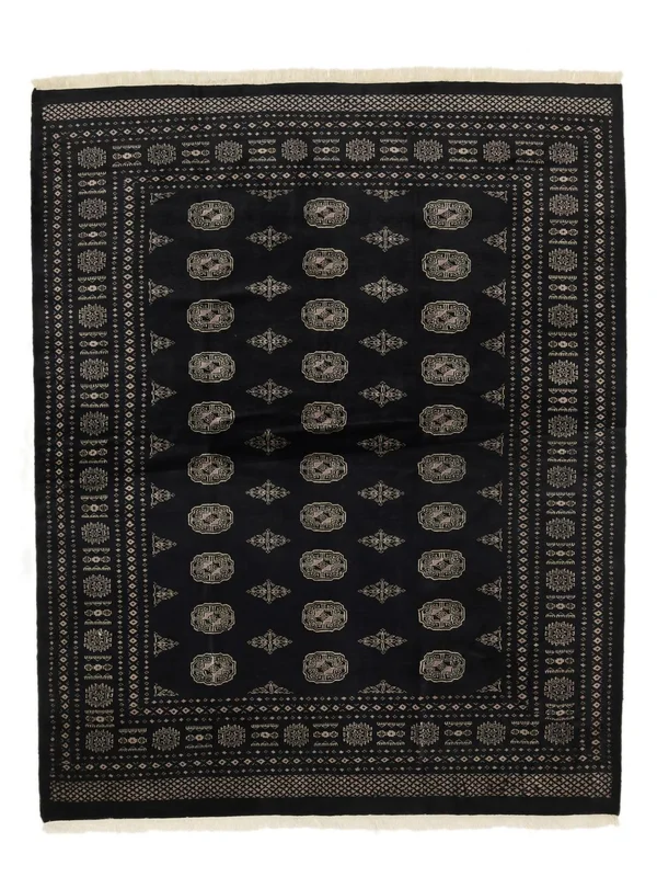 Bokhara 2Ply Rug Oriental Black (Wool, )