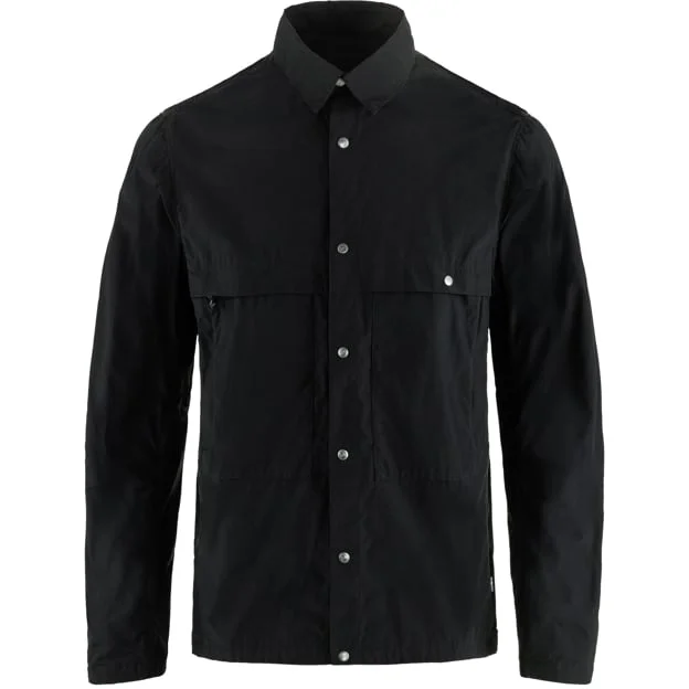 Fjällräven Hoja Rider's Windbreaker XS - male - Black - Windbreakers