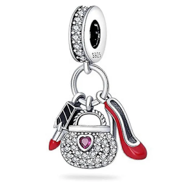 925 Sterling Sølv Charm for Pandora Armbånd Evil Eye Reise Dingle Charms for Europeiske Armbånd Cs[TT]