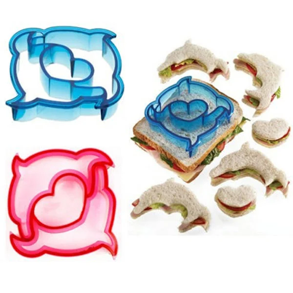 Sandwich ter Butterfly Hunde Blomst Form Kage Brød Toast Form M
