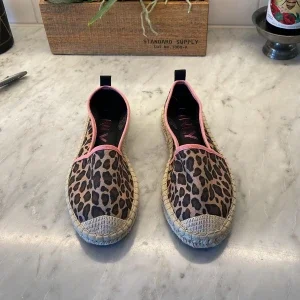 Leopardmönstrade espadrillos från ONLY