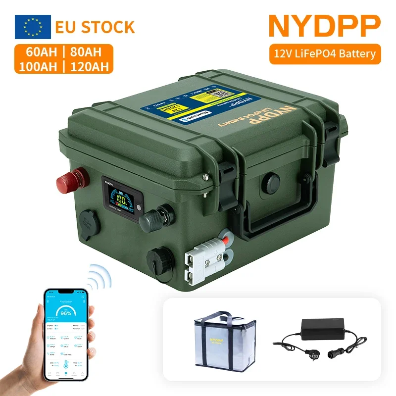 AliExpress - Batterie LiFePO4 12V 80AH 100AH 120AH, batterie LiFePO4 12.8V 80AH 100AH 120AH, batterie au phosphate de fer 12V