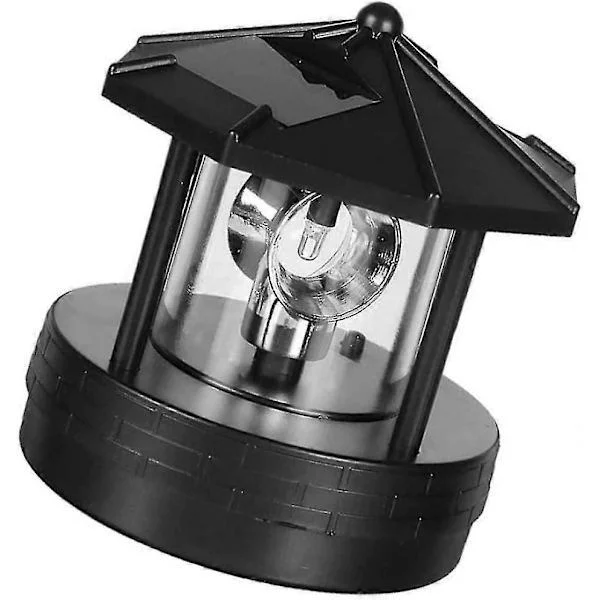 LED Garden Lighthouse Solar Powered Light Beacon Waterproof Rotating Garden Decoration, Solar Powered Lighthouse [PL]