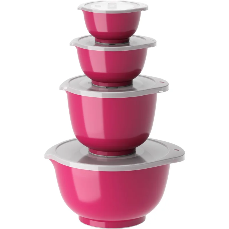 Rosti NEW Margrethe skåle 0,25 + 0,5 + 1,5 + 3 liter, beetroot | KitchenOne