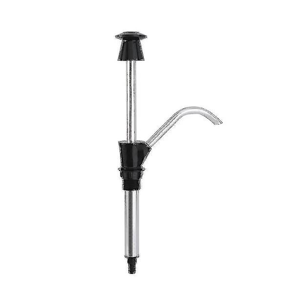 Svart handpump för diskho, husvagn, husbil, båt, husbil, fordon, kran, vattenkran, verktyg-7