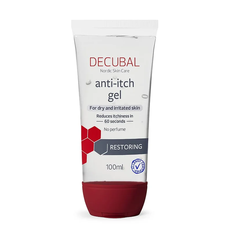 Spar 20% • Køb 2, Decubal Anti-Itch gel 100 ml, Hudpleje, Kropspleje, Bodylotion