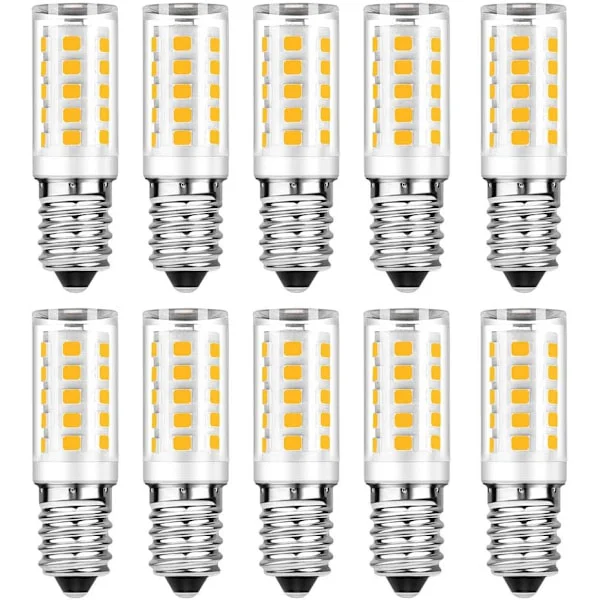 E14 LED-lampa, 3W motsvarande 25W glödlampa, 240-300LM, Ej dimbar, 10-pack