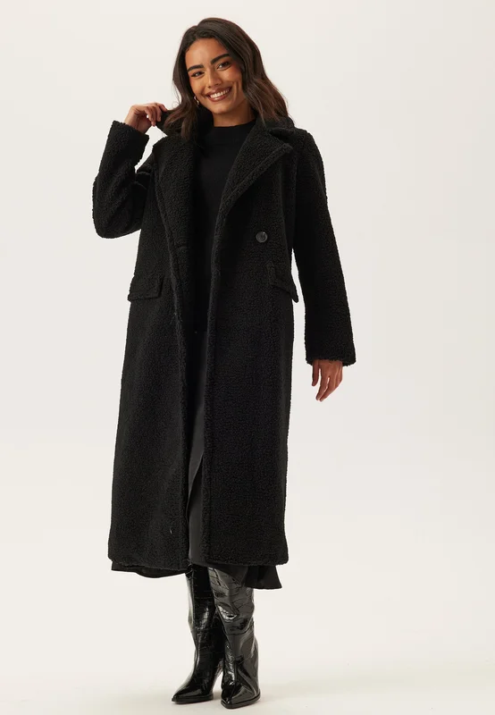 VERO MODA - Vmteresa Long Coat - Black