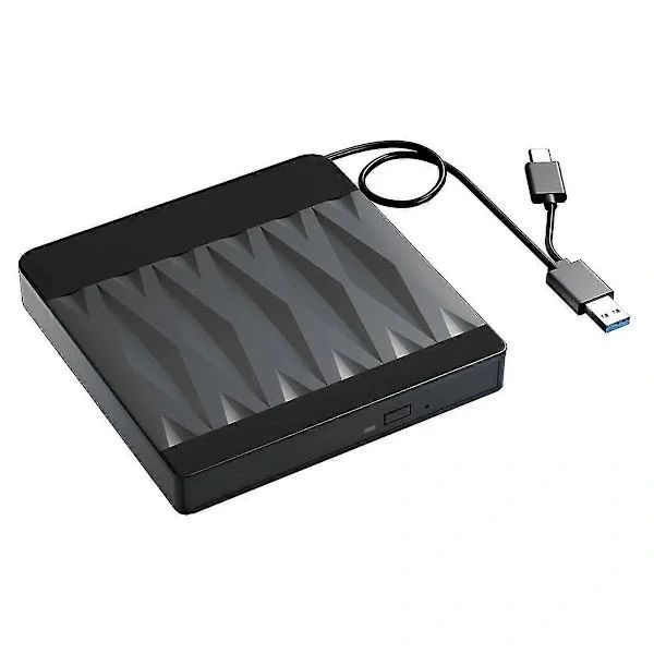 External Blu-Ray Drive Optical Drive CD DVD BD Burner RW Player, ReWriter Disc Duplicator Comp