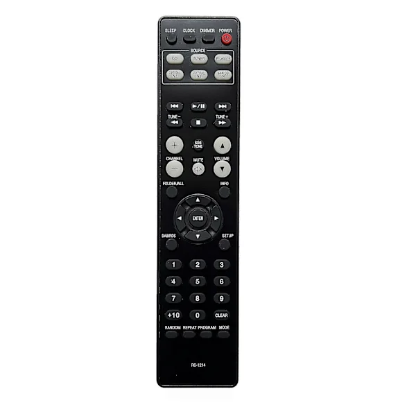 NY Ersatt Fjärrkontroll passande Denon CD Receiver HiFi System RC-1214 RCDM41 RCD-M41 RCD-M41DAB DM41 D-M41 [DB]
