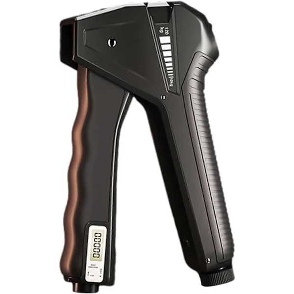 Håndtrener Grip Strengthener, Grip Strength Trainer, Justerbar Håndgrepstrener, Rustsikker Finger Trainer(Svart)
