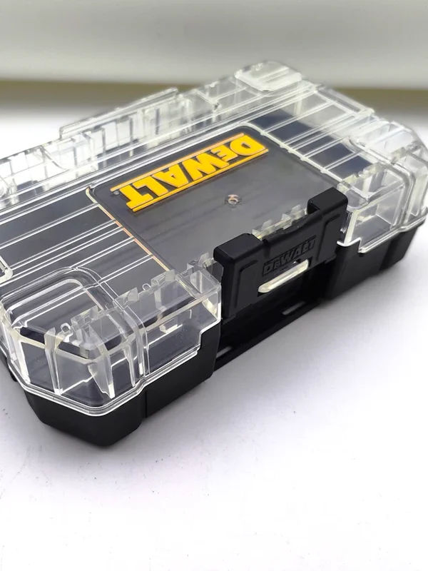 AliExpress - DEWALT TSTAK boîtier robuste noir moyen empilable amovible anti-poussière forets accessoires 148*85*40mm boîte à outils de rangement 1 