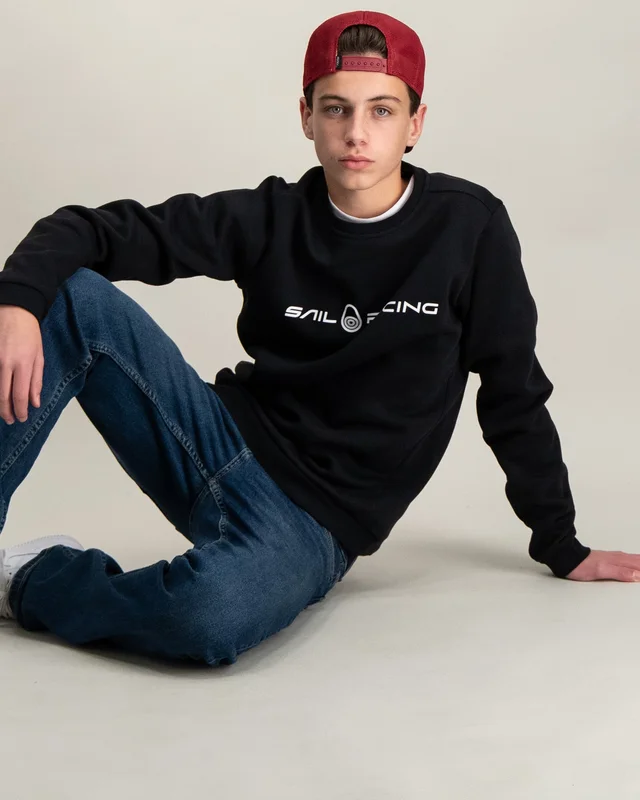 Sail Racing JR BOWMAN SWEATER Svart Genser Gutt - Kids Brand Store