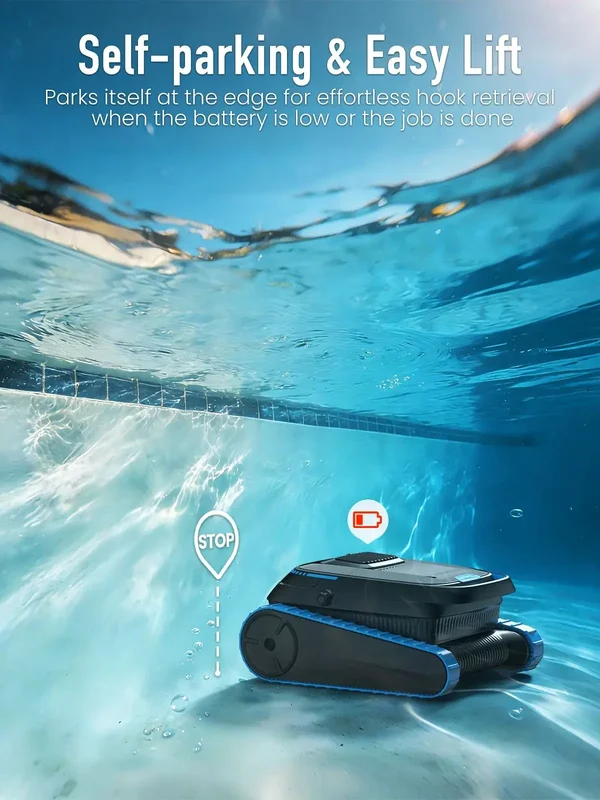 AliExpress - Robot Nettoyeur DE Piscien Airrobo CP40 Robot Piscine sans Fil, nettoie les Fond et Parois Ligne d'Eau, Aspirateur Nettoyeur de Piscine 