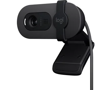 Logitech Brio 100 - Graphite - Webbkamera med Full HD-upplösning & ljuskorrigering
